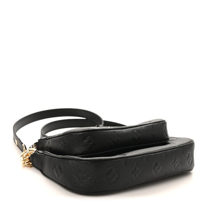 Louis Vuitton Empreinte Monogram Giant Multi Pochette Accessories Black 4 of 11