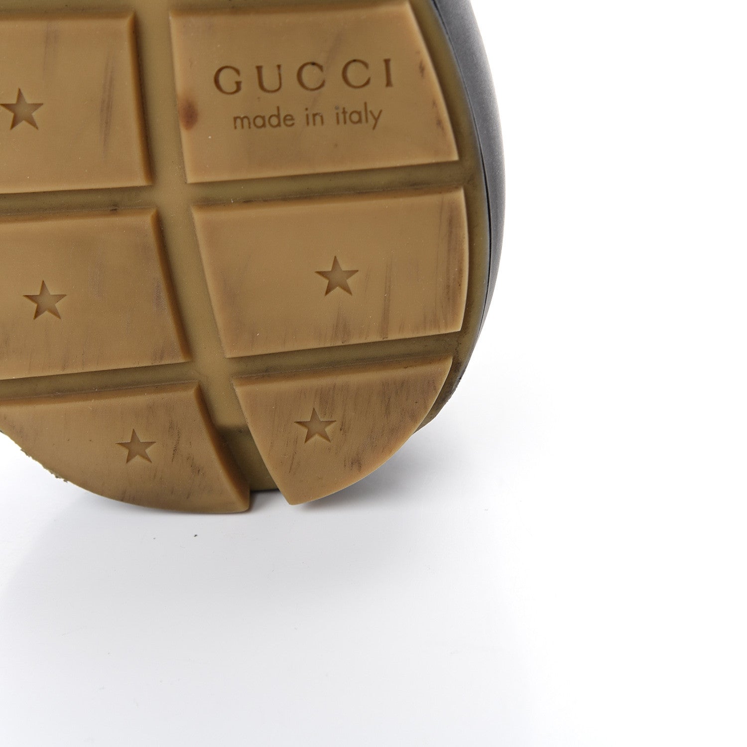 Gucci X SEGA Calfskin Logo Mens Rhyton Sneakers 8 Black 11 of 15