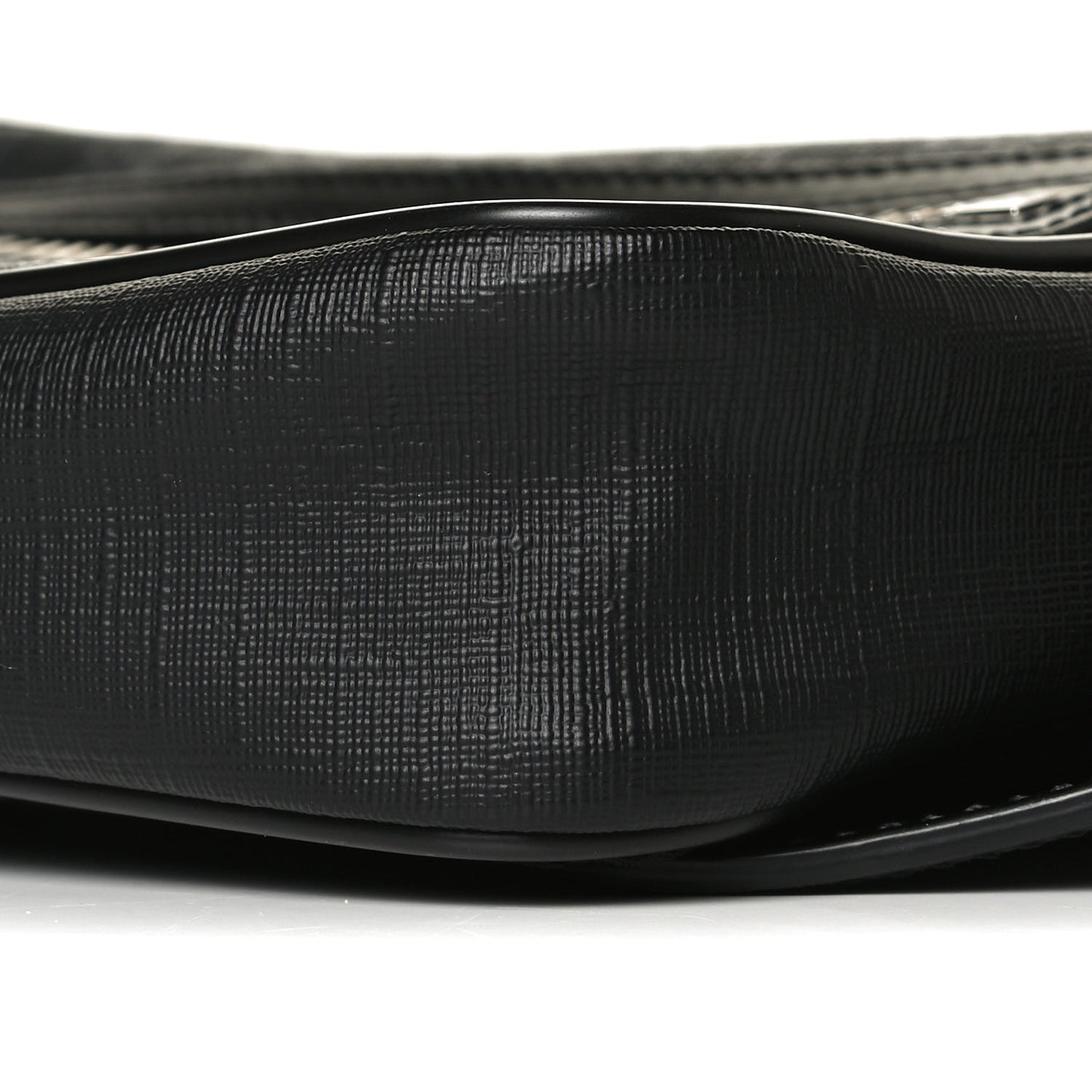 Soft GG Supreme Monogram Web Belt Bag Black Grey