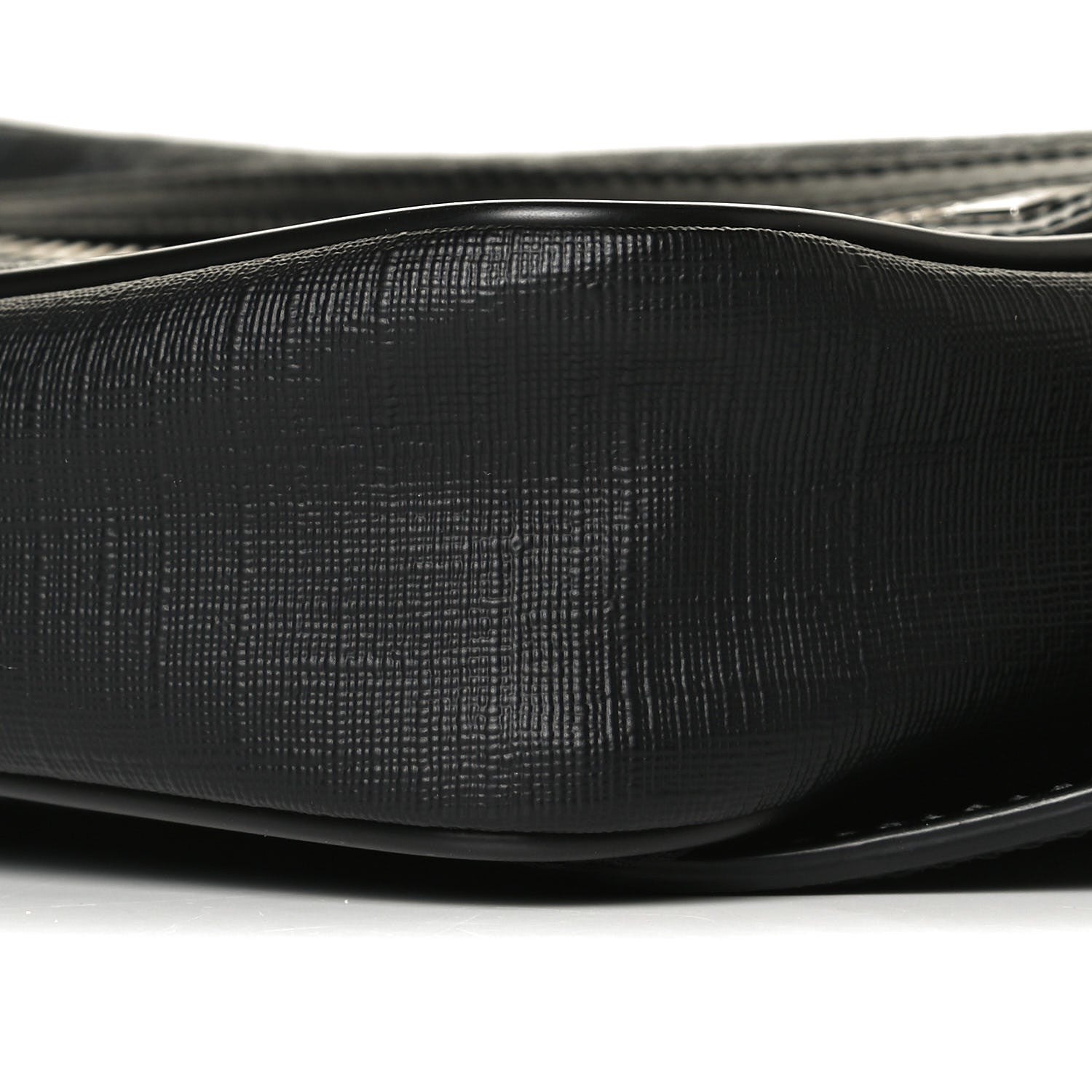 Gucci Soft GG Supreme Monogram Web Belt Bag Black Grey 8 of 12