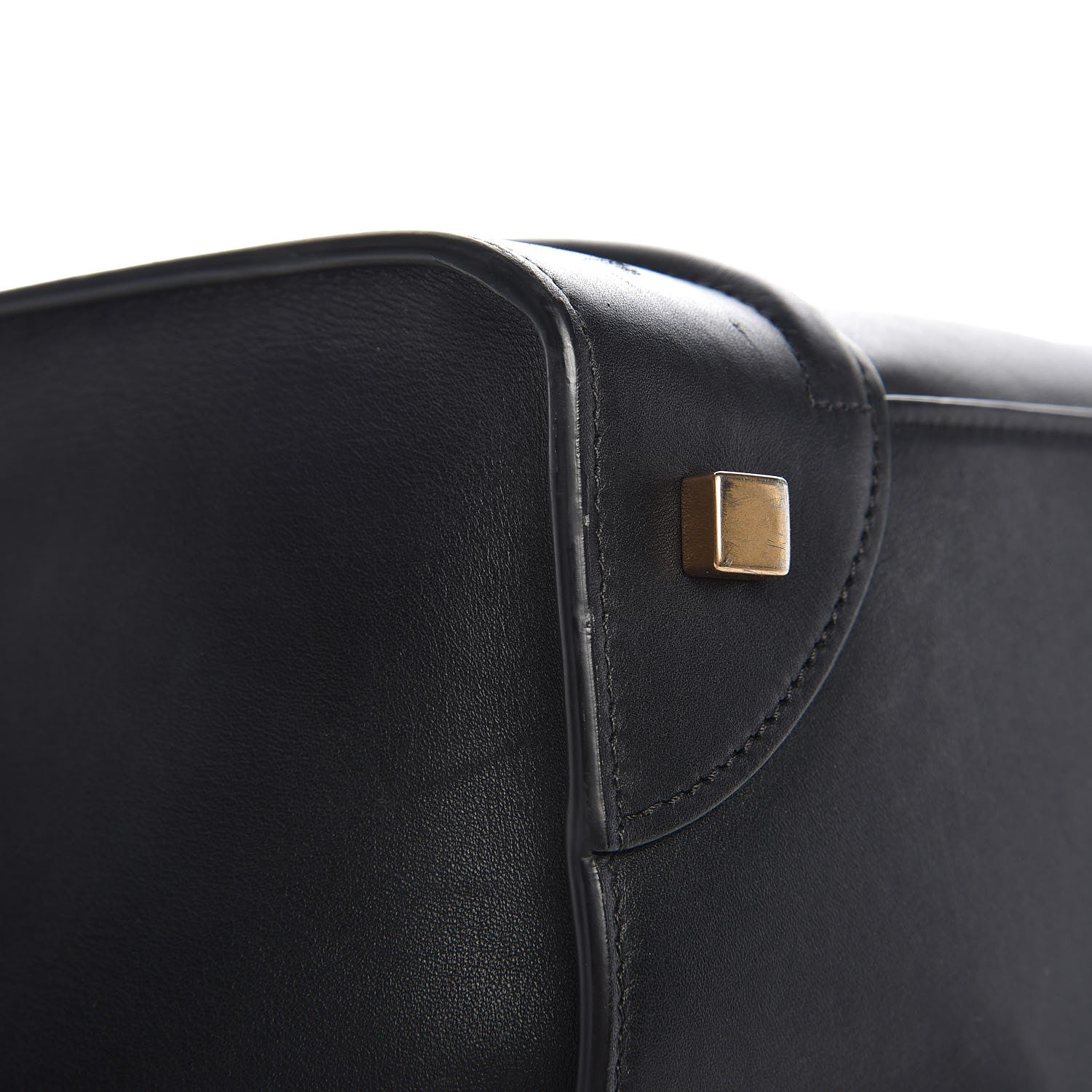 Celine Smooth Calfskin Mini Luggage Black 9 of 15
