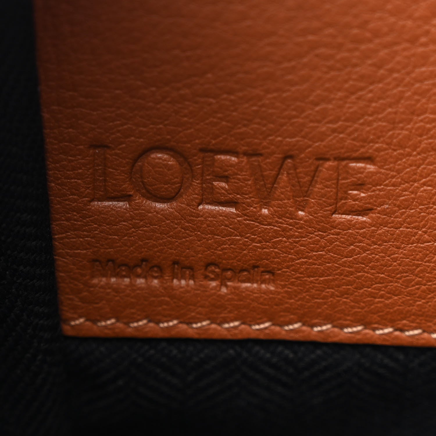 Loewe Calfskin Small Hammock Shoulder Bag Tan 6 of 10