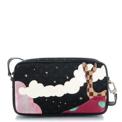 Louis Vuitton Satin Mini Monogram Conte De Fees Pochette Black 1 of 7