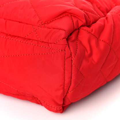 Marc Jacobs Nylon Quilted Small Weekender Bag True Red 8 of 8