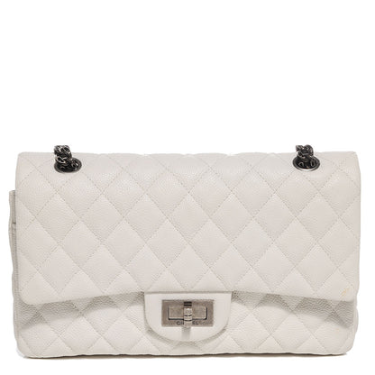 Chanel Caviar 2.55 Reissue 225 Flap White 1 of 8