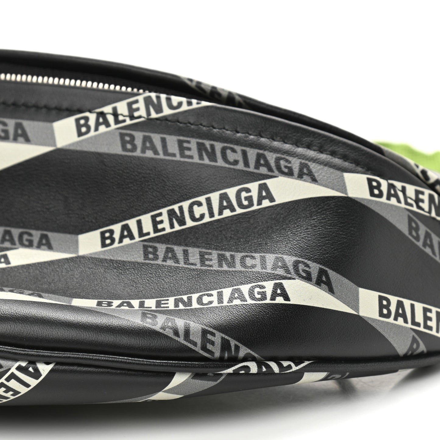 Calfskin Losange Monogram XS Souvenir Belt Bag Black Grey
