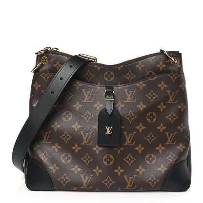 Louis Vuitton Monogram Odeon MM Black 1 of 7