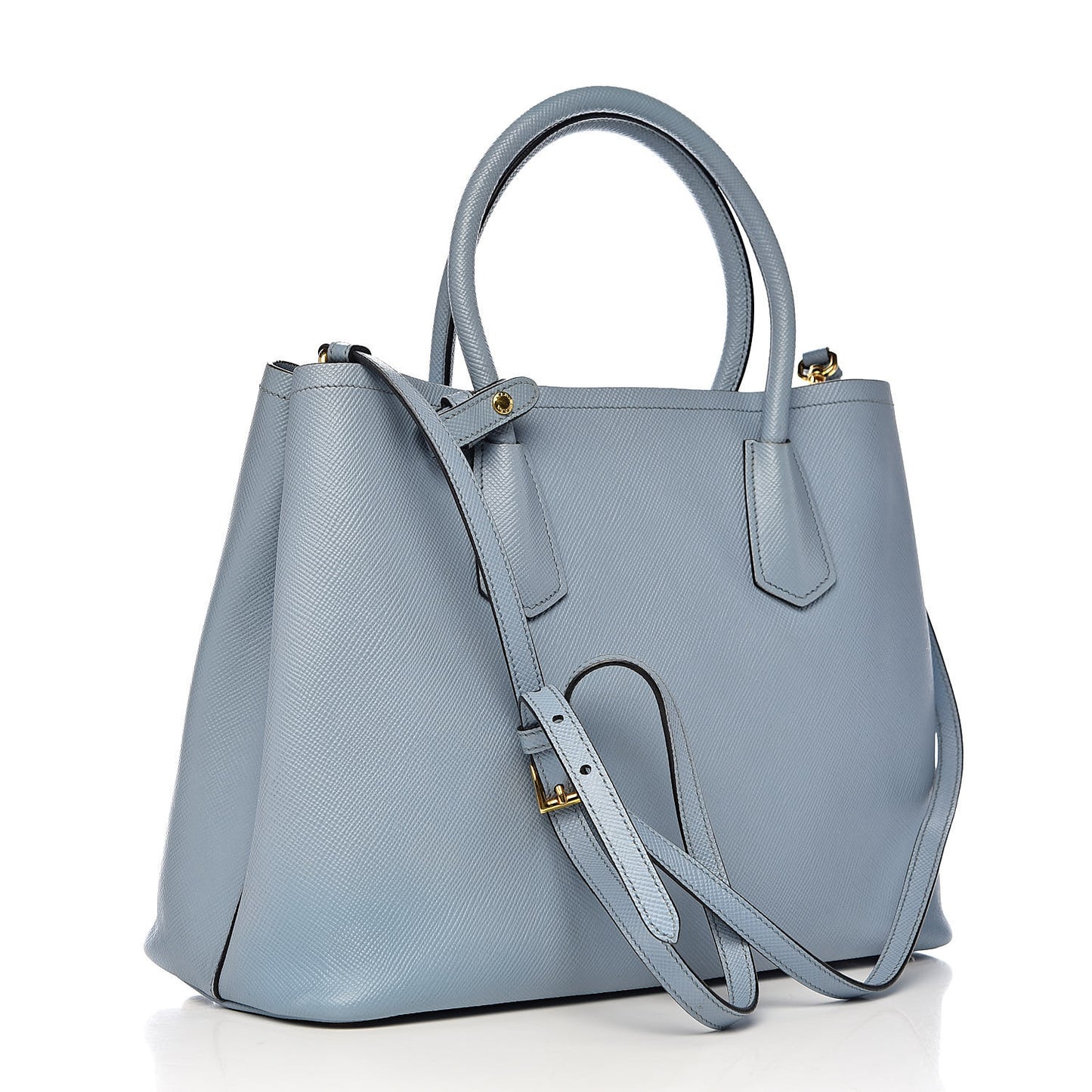 Saffiano Cuir Medium Double Bag Astrale