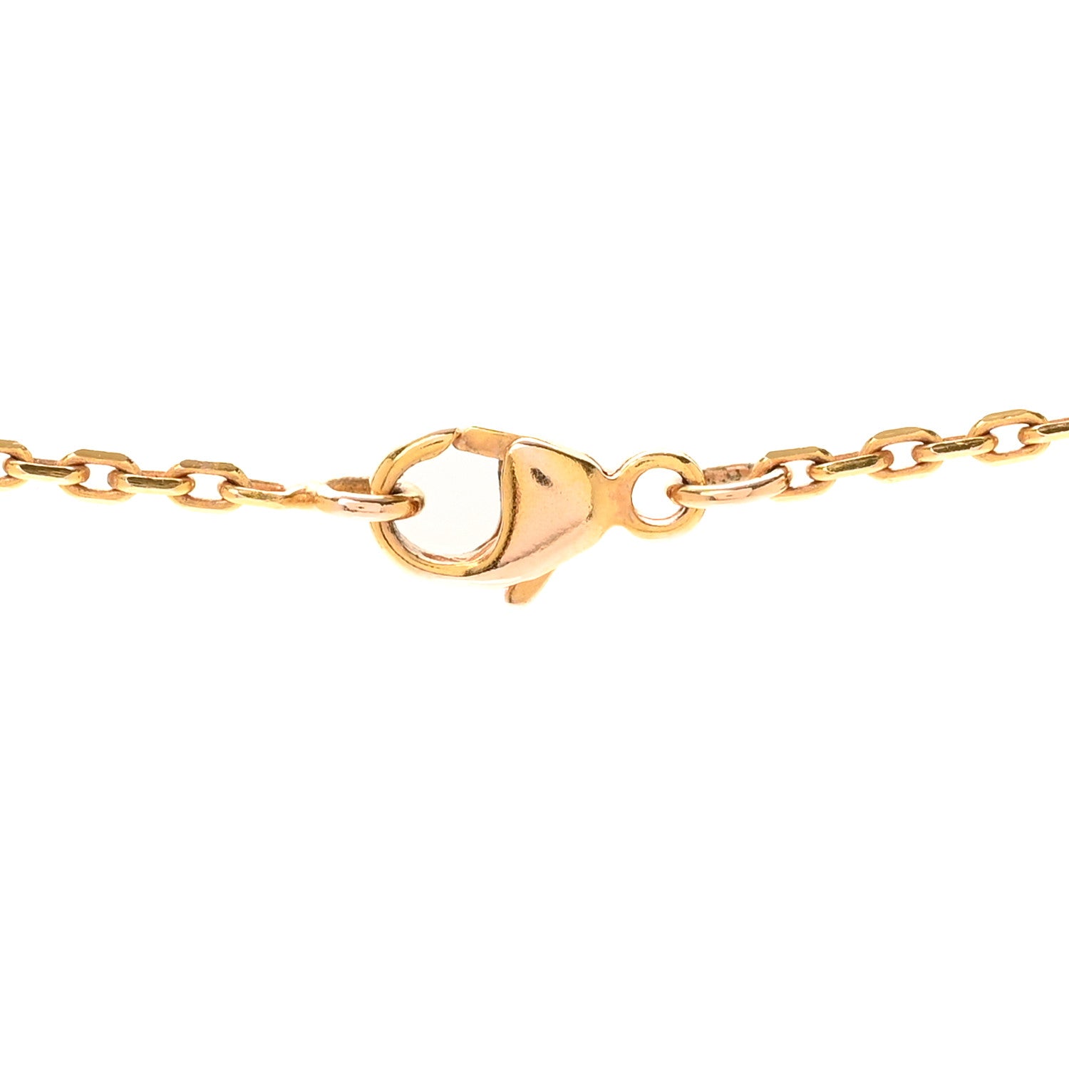 Hermes Lacquered Rose Gold Mini Pop H Pendant Necklace Rose Dragee 6 of 7