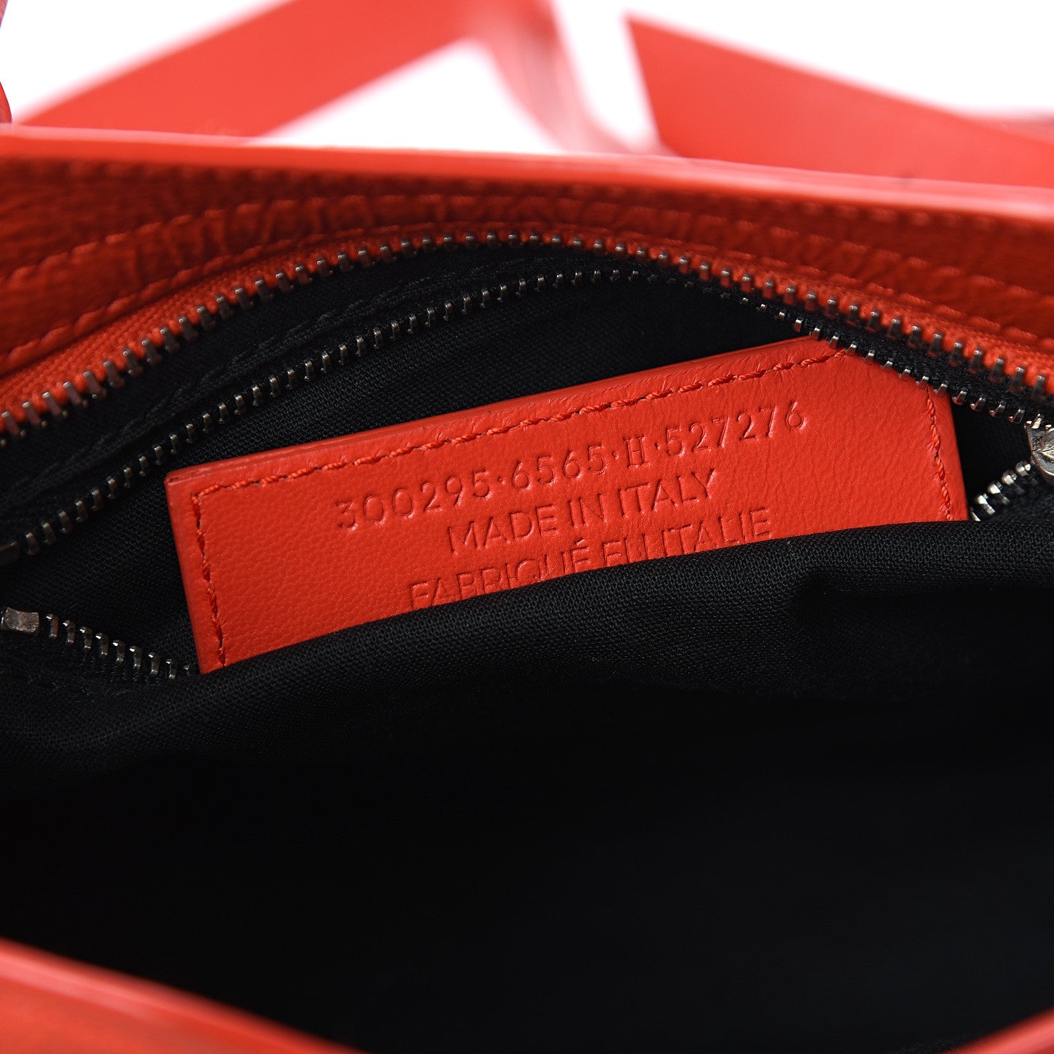 Balenciaga Matte Goatskin Rubber Covered Classic Hardware Mini City Rouge Coquelicot Rouge Braise 6 of 9