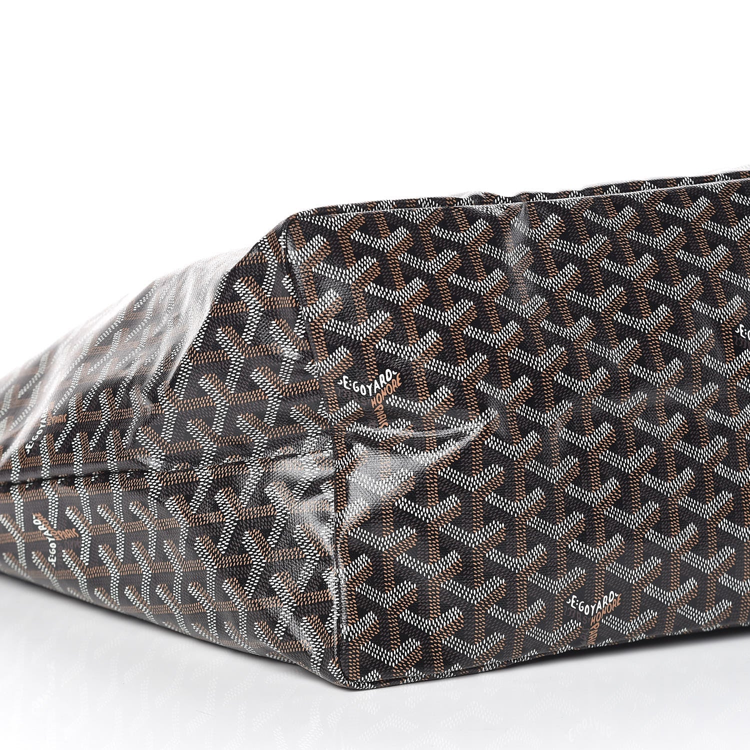 Goyard Goyardine Saint Louis GM Black Gold 9 of 10