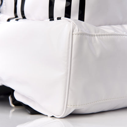 Chanel Vinyl La Pausa Bay Backpack White 5 of 8