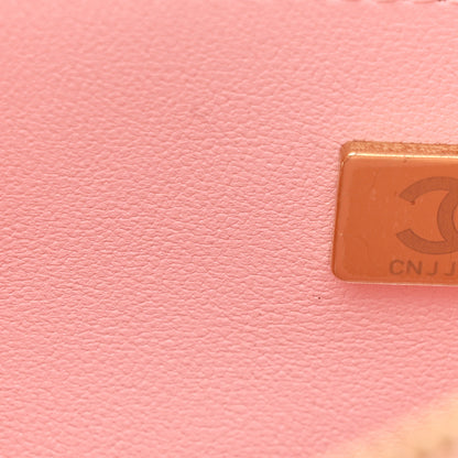 Chanel Lambskin Quilted Large CC In Love Heart Bag Light Pink 7 of 11
