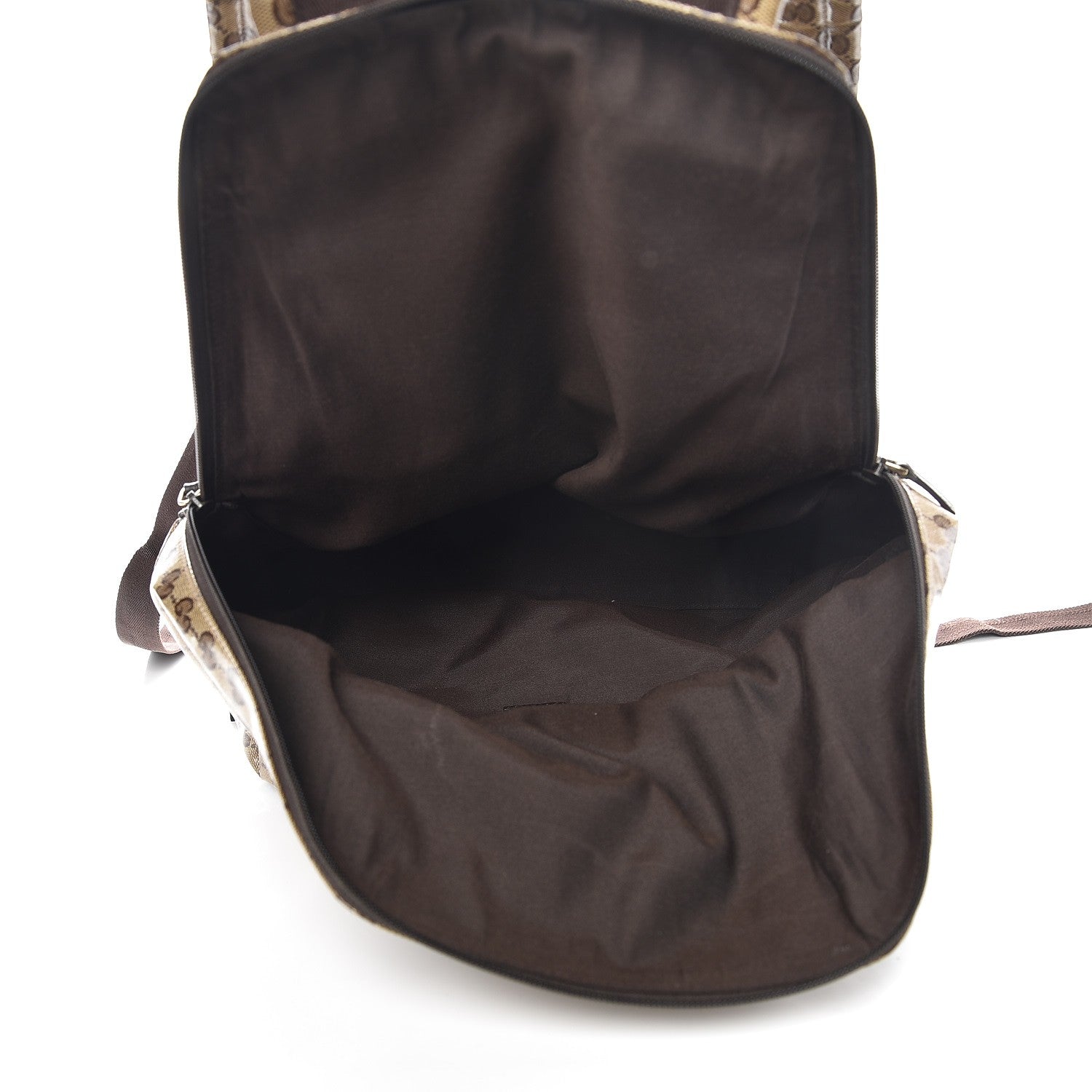 Gucci Crystal Monogram Backpack Dark Brown 5 of 7