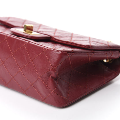 Chanel Aged Calfskin Quilted 2.55 Reissue Mini Flap Red 7 of 11