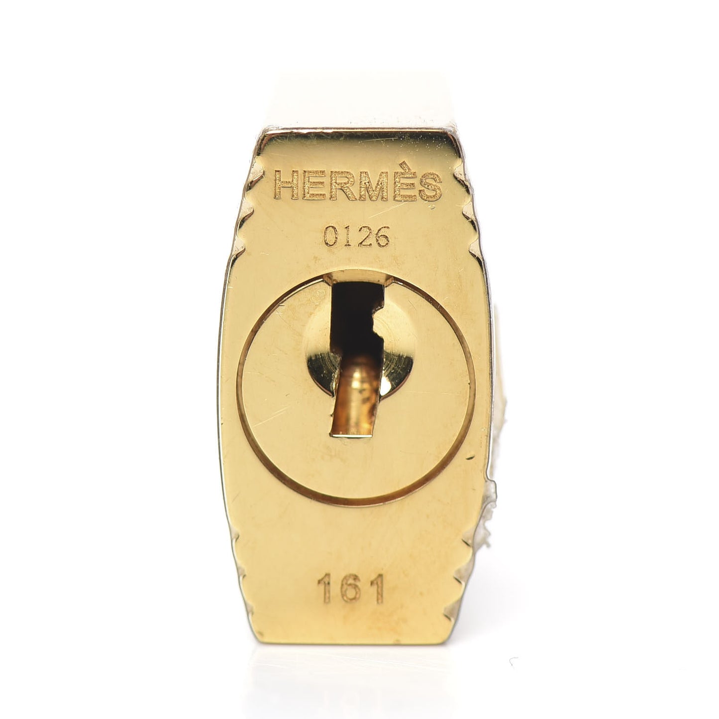 Crocodile Lock and Key Clochette Set Black