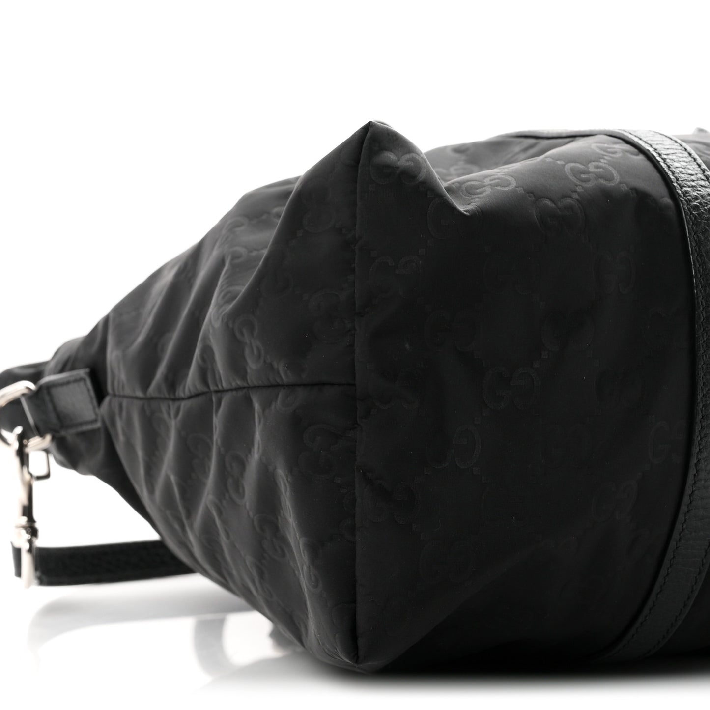 Nylon Monogram Tote Black