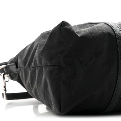 Gucci Nylon Monogram Tote Black 9 of 11