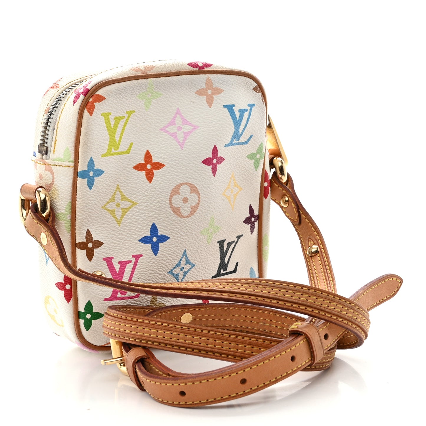 LOUIS VUITTON Monogram Multicolor Rift White