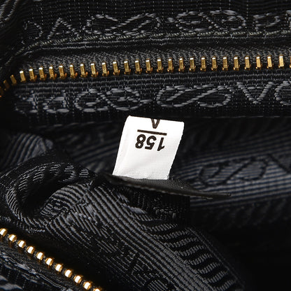 Prada Tessuto Nylon Saffiano Crossbody Bag Nero Black 8 of 8