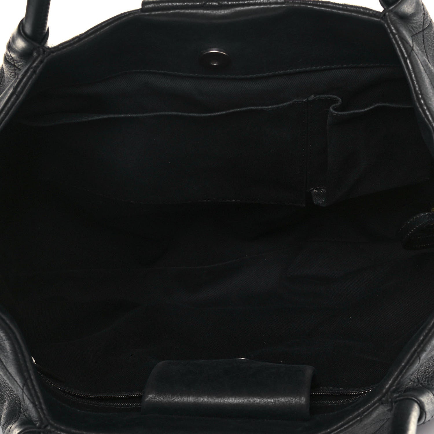 Chanel Calfskin Sloane Square Tote Black 5 of 12