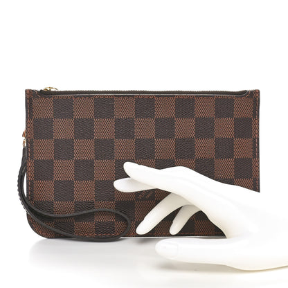 Louis Vuitton Damier Ebene Neverfull PM Pochette 2 of 7