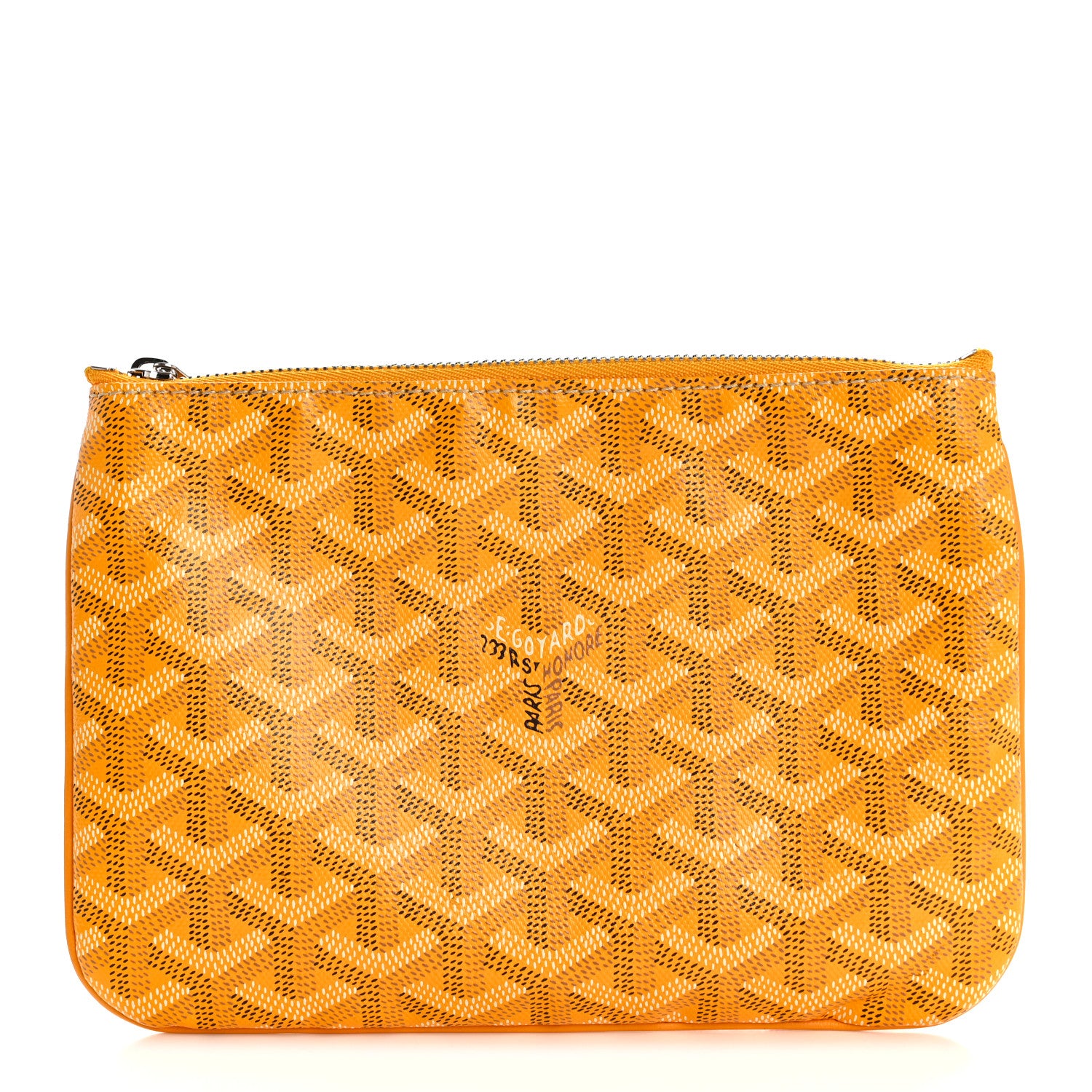 Goyard Goyardine Senat Pochette PM Yellow 1 of 13