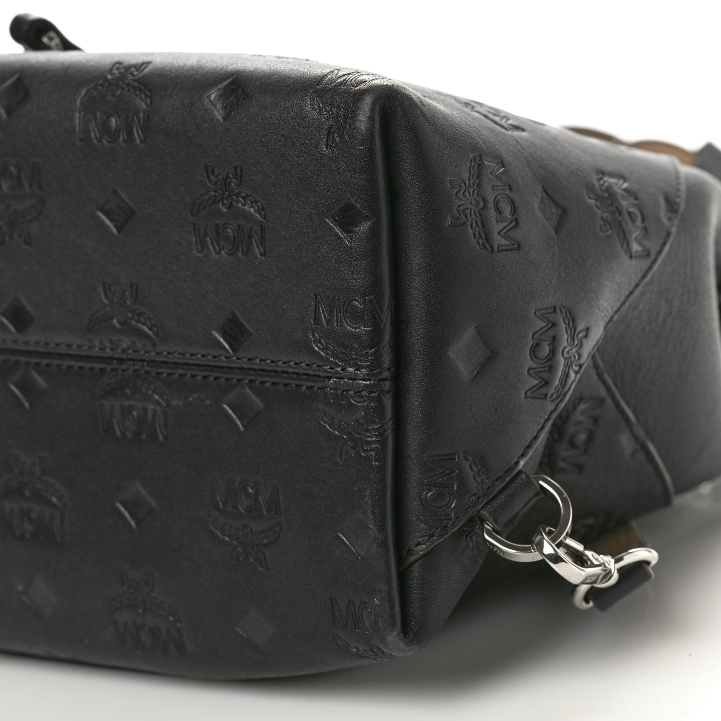 Calfskin Ottomar Monogram Essential Backpack Black