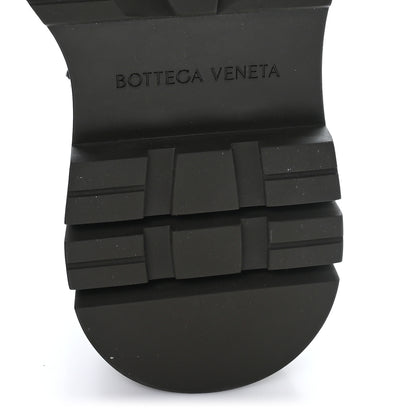 Bottega Veneta Calfskin The Tire High Boots 36 Black Camping 7 of 9
