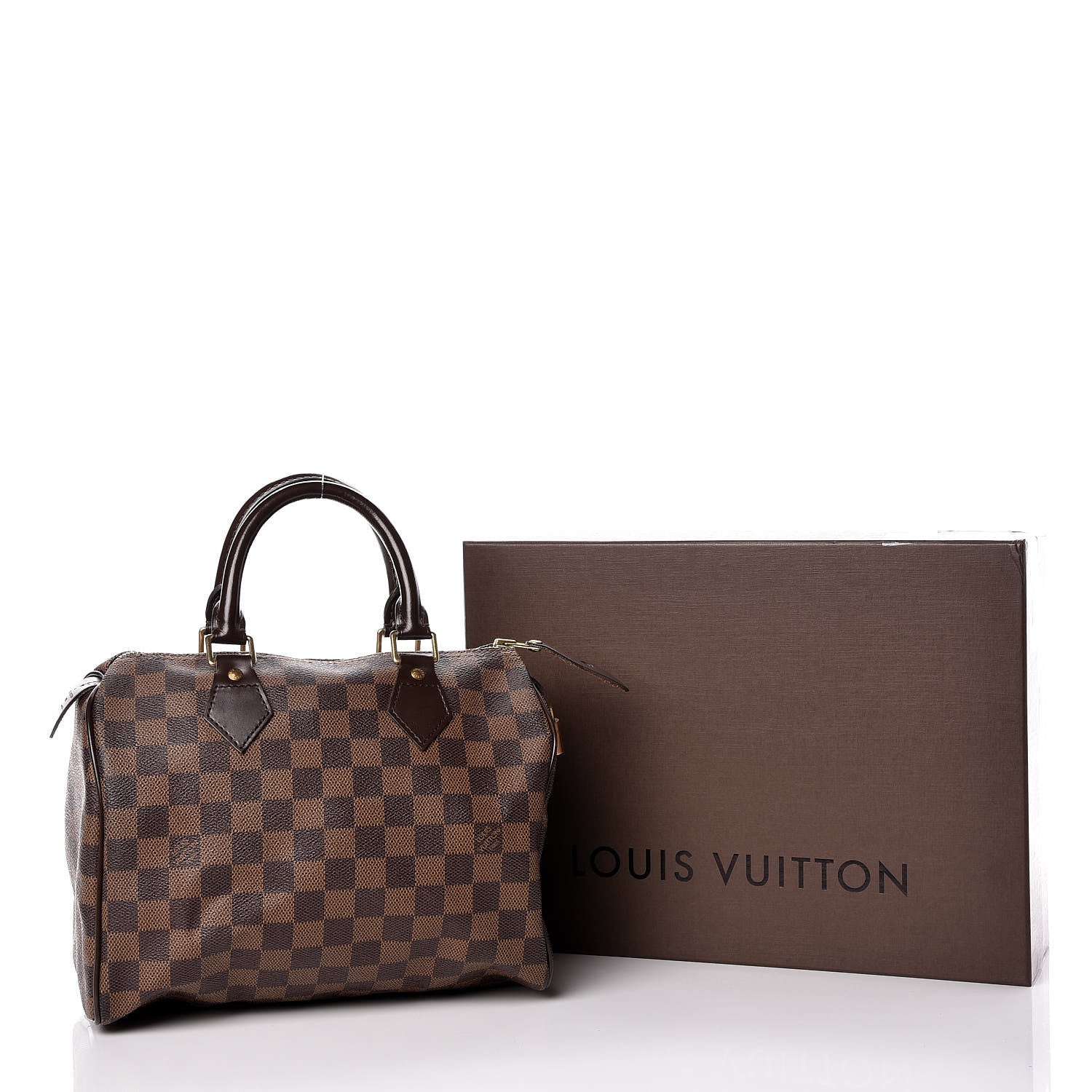 Louis Vuitton Damier Ebene Speedy 25 10 of 10