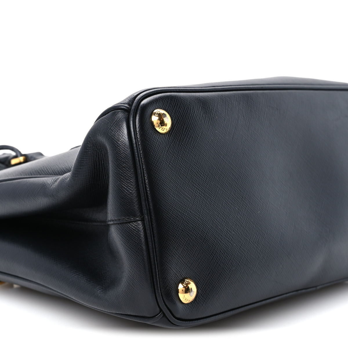 Prada Saffiano Small Galleria Double Zip Tote Black 10 of 12
