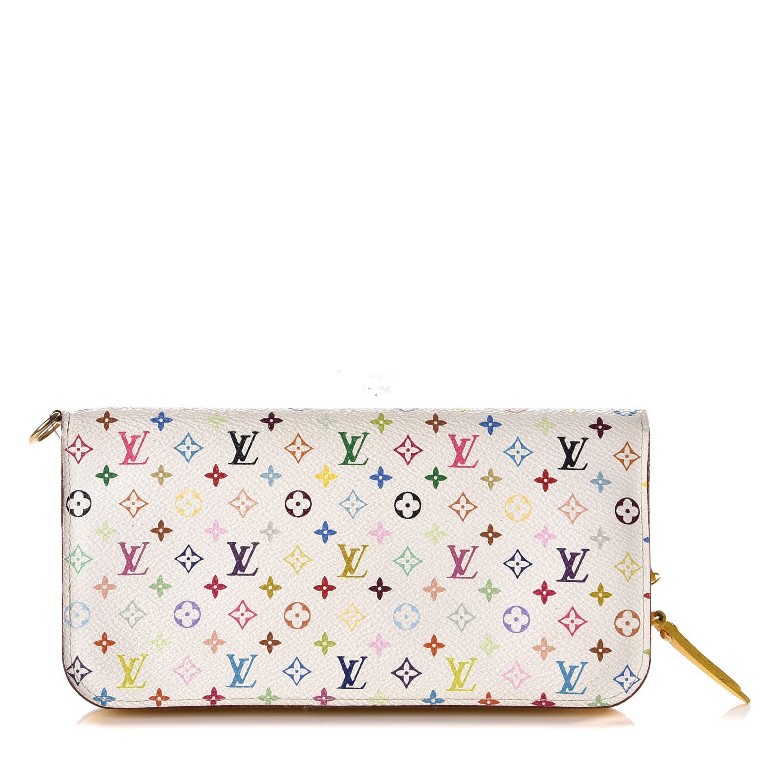 Louis Vuitton Monogram Multicolor Insolite Wallet White Citron 1 of 9