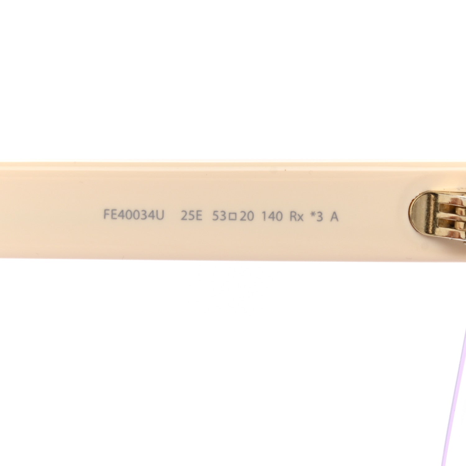 Fendi Feel Sunglasses FE40034U Beige Purple 6 of 8