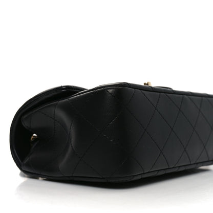 Chanel Lambskin Quilted Mini Rectangular Flap Black 9 of 11