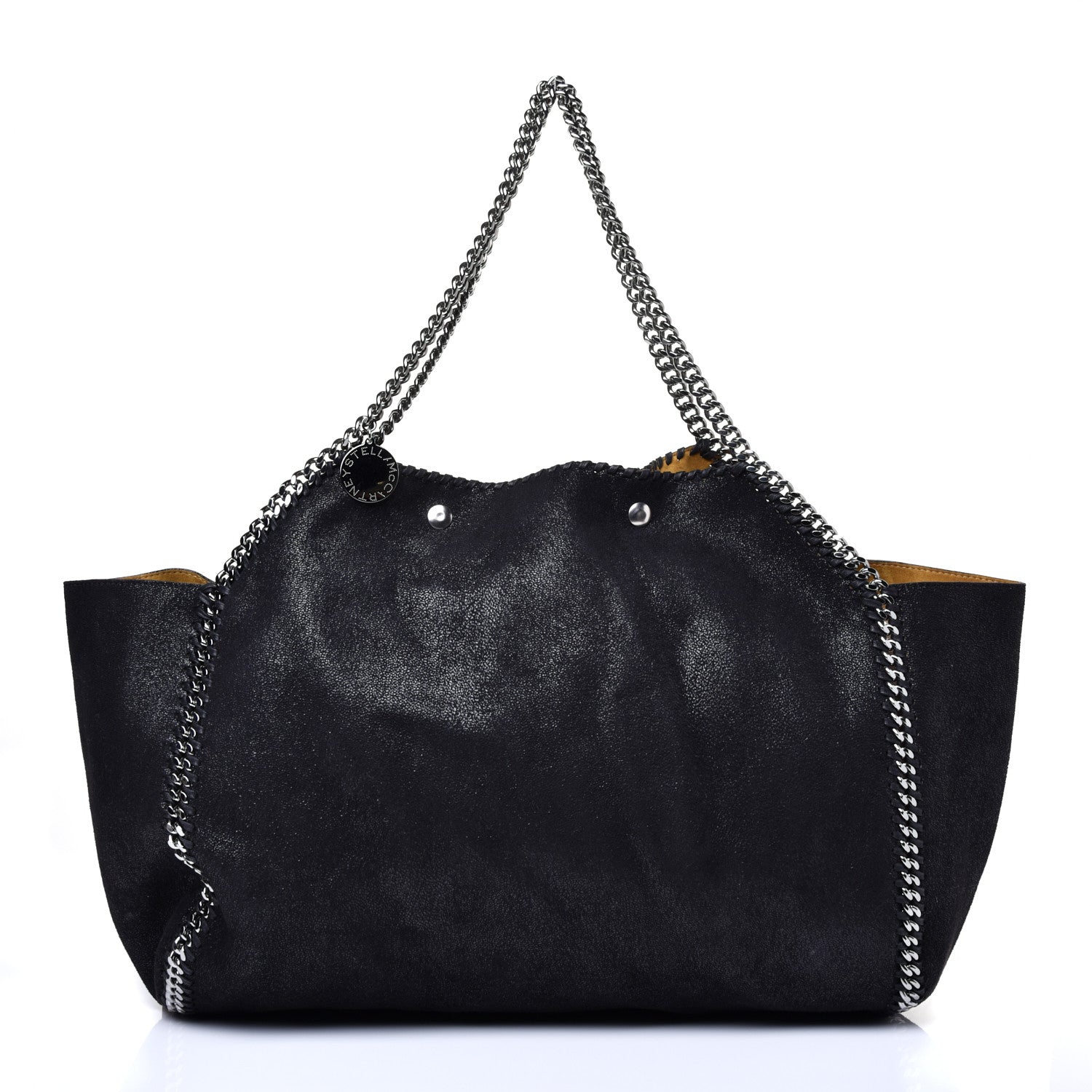 Stella McCartney Shaggy Deer Falabella Reversible Tote Black 3 of 13