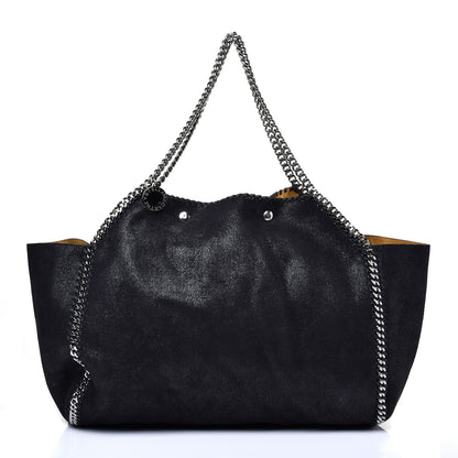 Stella McCartney Shaggy Deer Falabella Reversible Tote Black 3 of 13