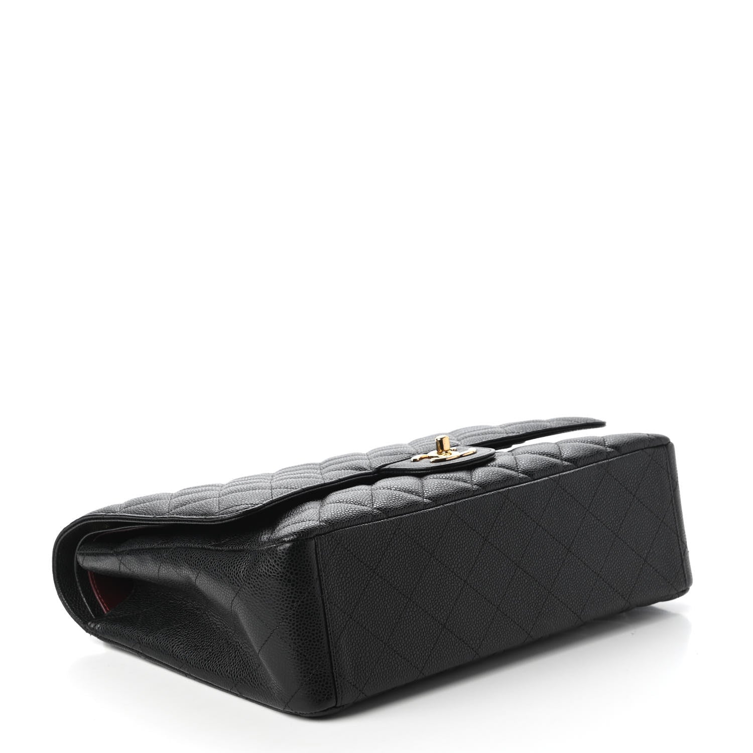 Chanel Caviar Quilted Maxi Double Flap Black 4 of 11