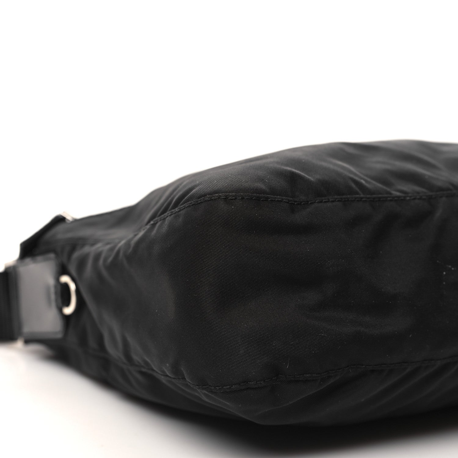 Prada Tessuto Nylon Messenger Bag Black 8 of 9