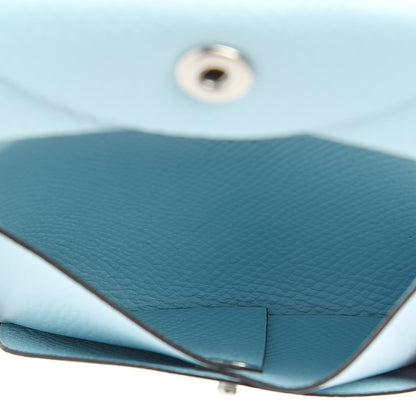 Hermes Epsom Bastia Coin Purse Bleu Atoll 5 of 8