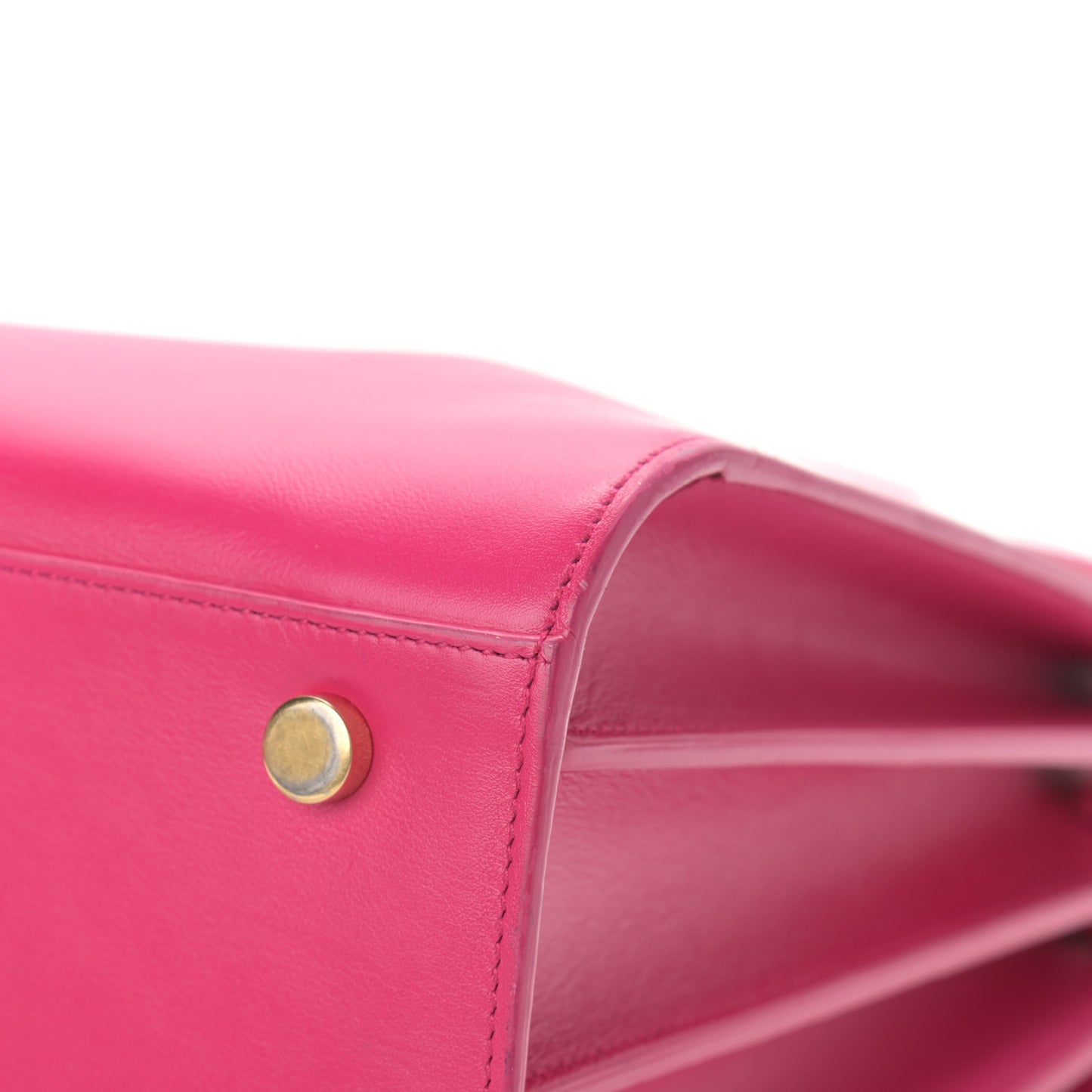 Calfskin Small Sac De Jour Lipstick Fuchsia