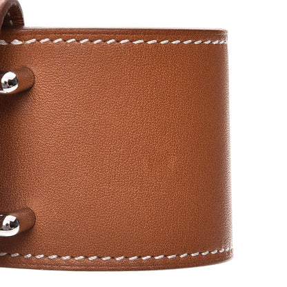Hermes Barenia Izy Cuff L Fauve 8 of 8