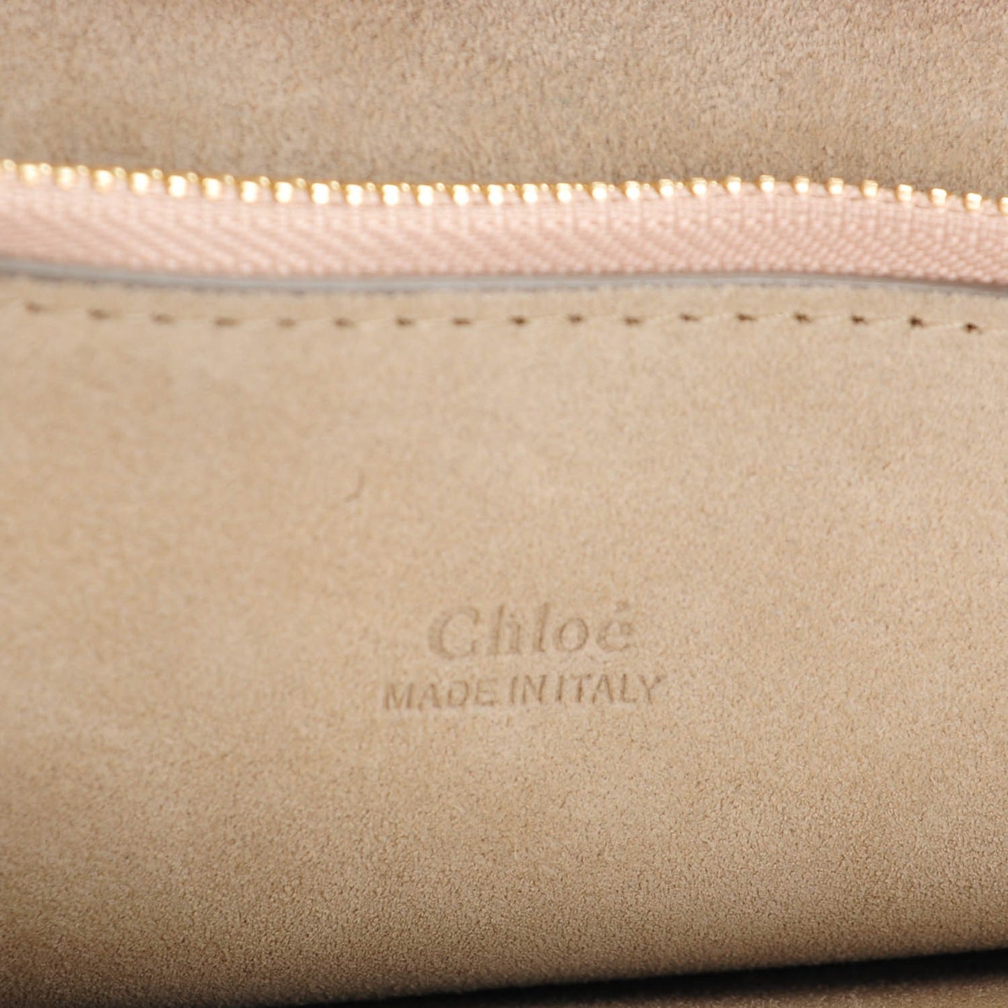 Calfskin Suede Medium Faye Shoulder Bag Motty Grey