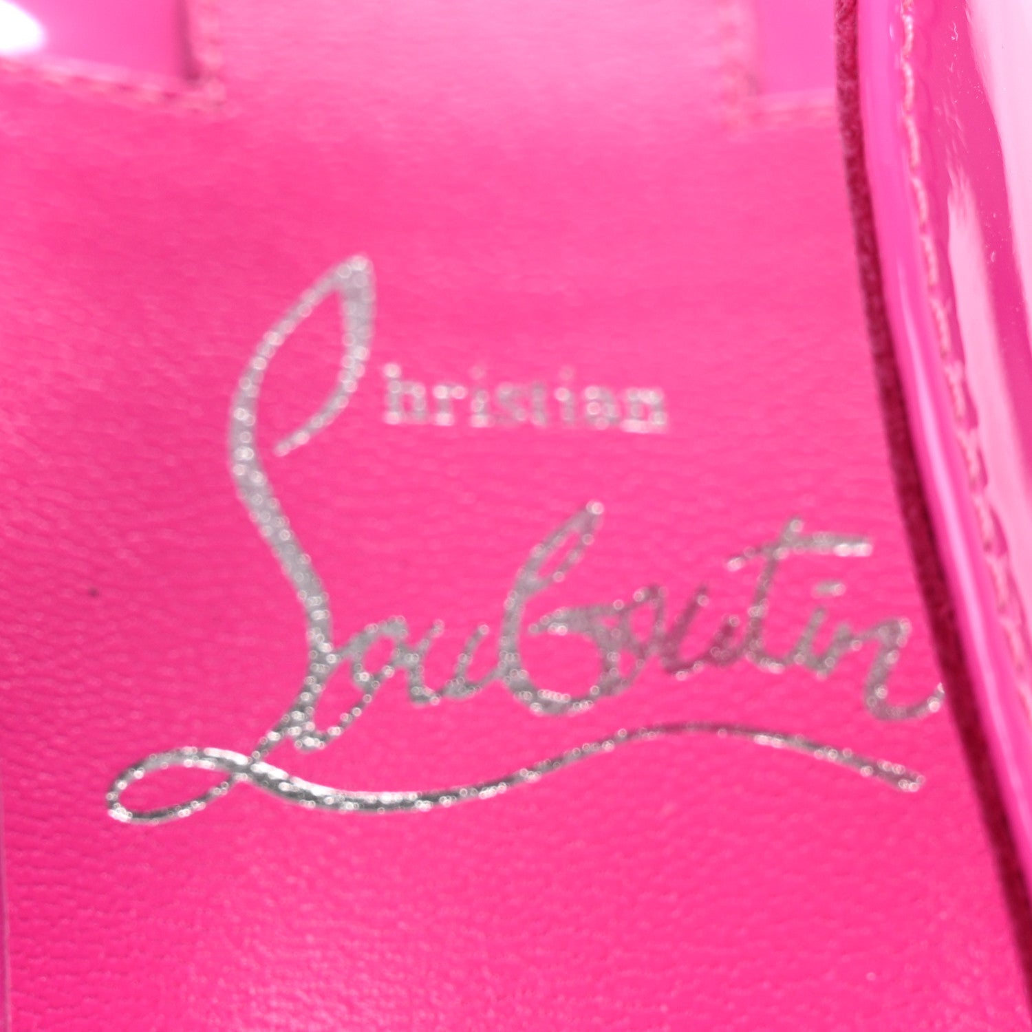 Christian Louboutin Patent Hot Chick Slingback 70 Pumps 37 Bolerose 7 of 9