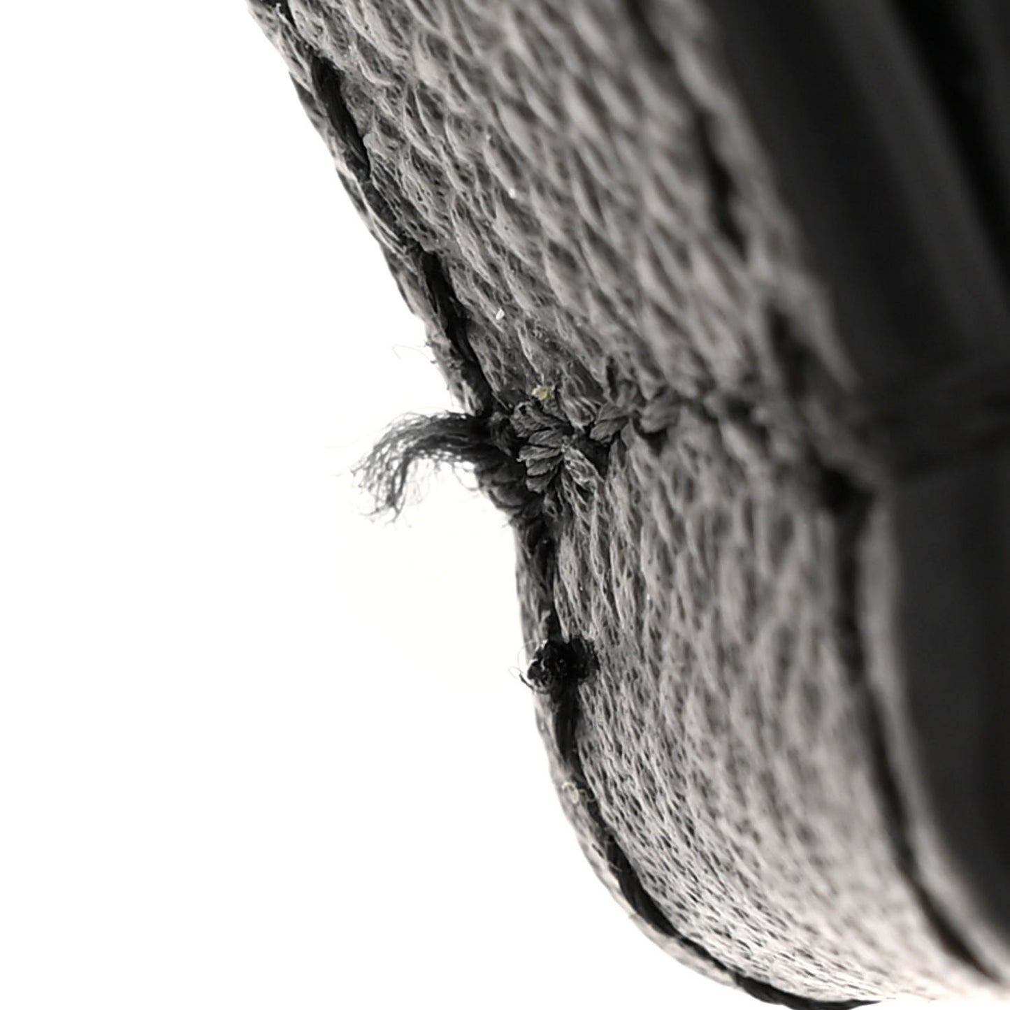 Grained Calfskin Saddle Bag Black