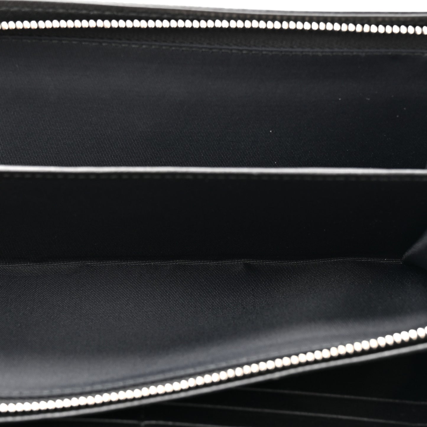 Patent Lambskin Cannage Lady Dior Rendezvous Wallet On Chain Black