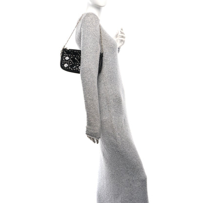 Christian Dior Patent Cannage Lady Dior Pochette Black 2 of 11