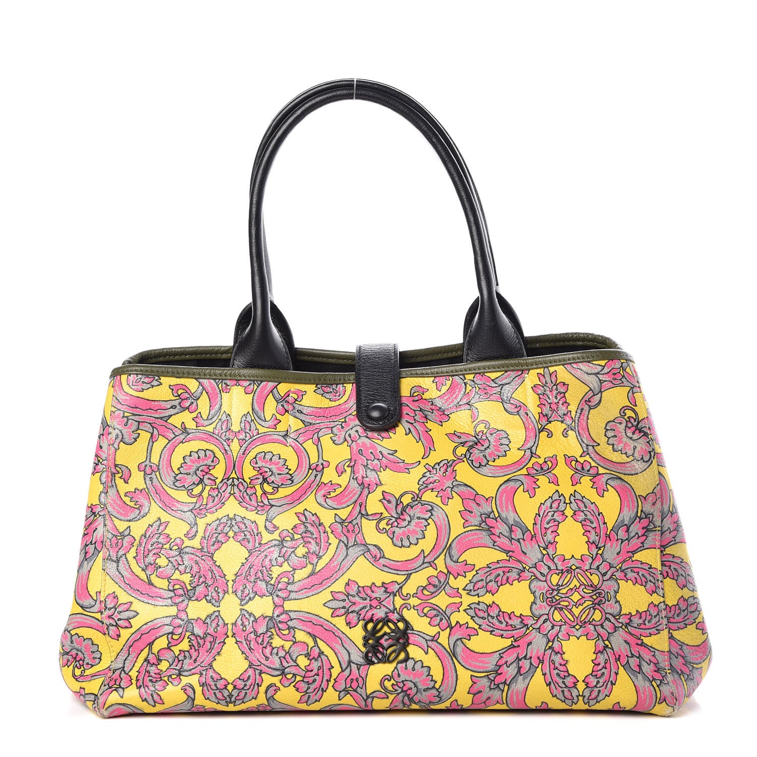 Loewe Calfskin Tales Of Spain Barroco Tote Yellow 1 of 14