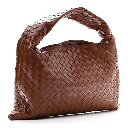 Bottega Veneta Calfskin Intrecciato Small Hop Sapele 3 of 9
