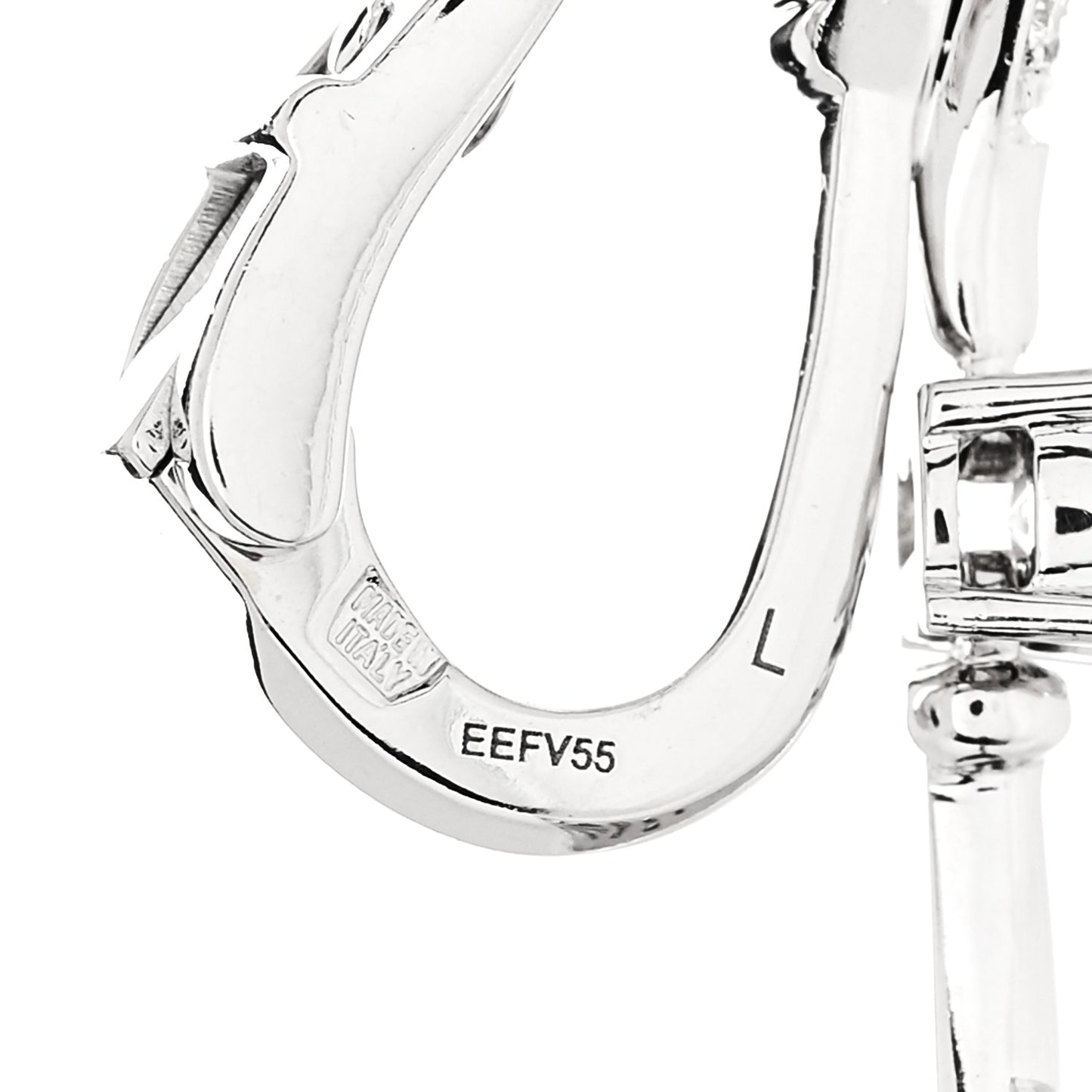 18K White Gold Diamond Divas' Dream Drop Earrings