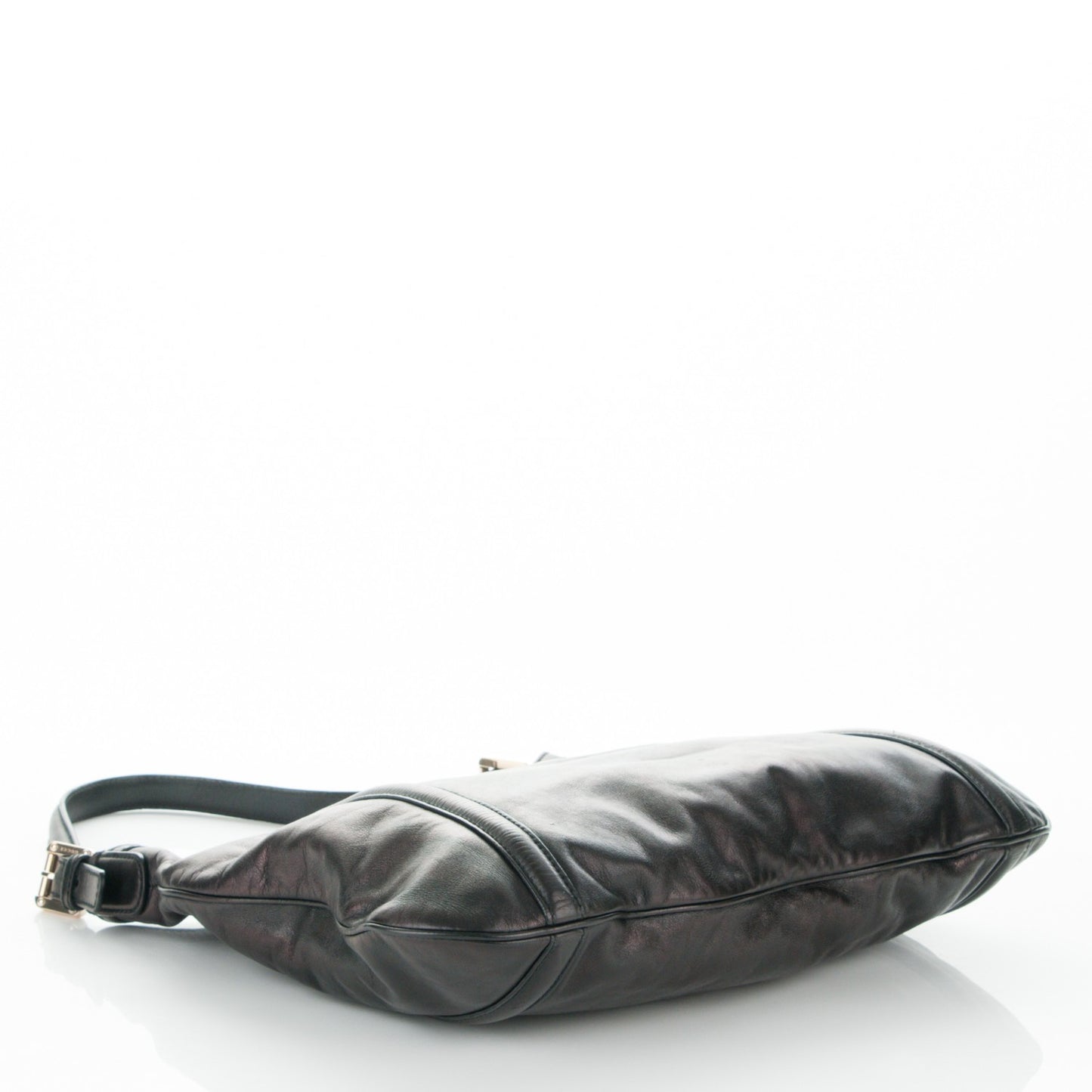 Calfskin Medium Britt Hobo Black